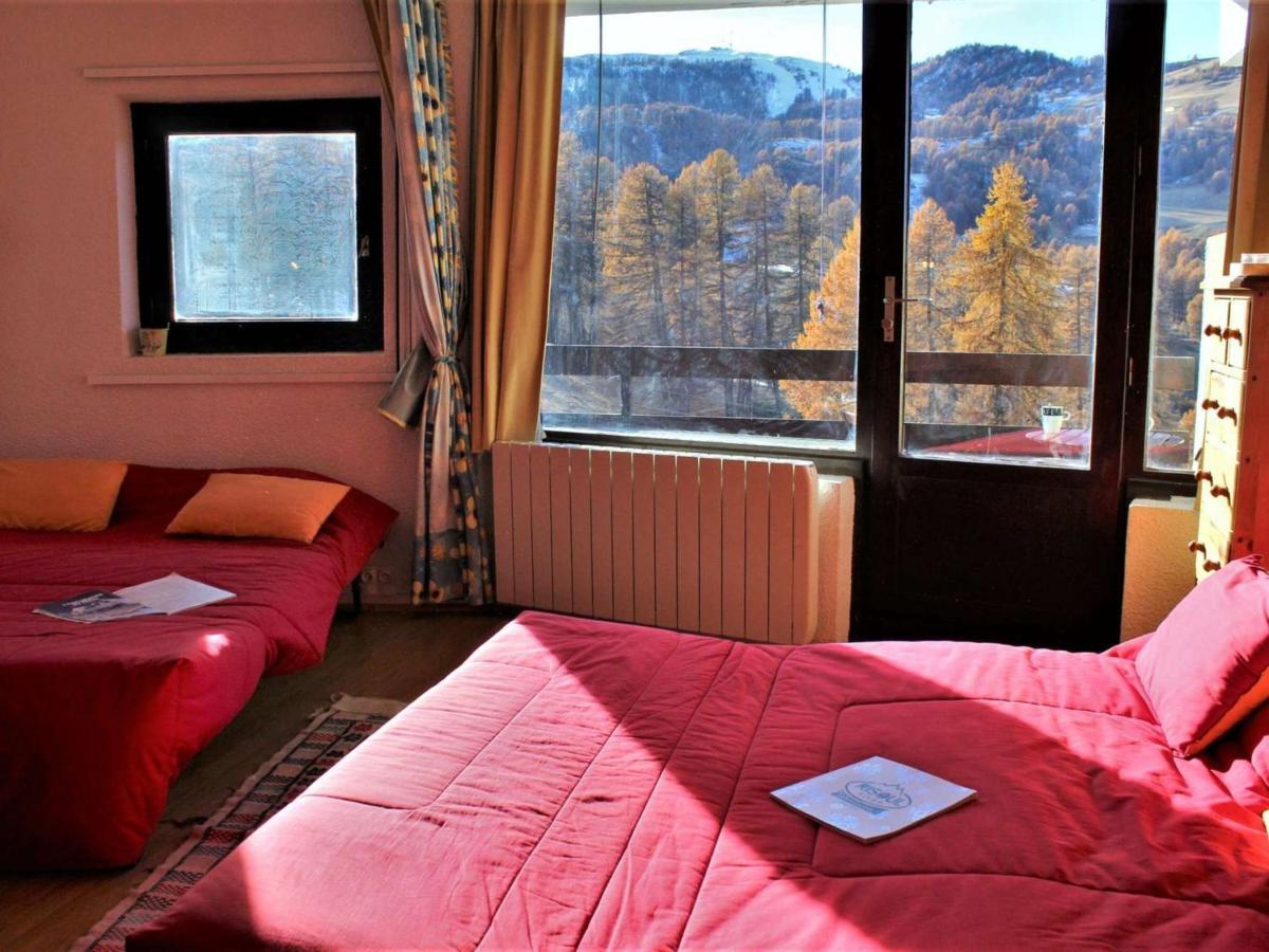 Studio Cosy A Risoul 1850 - 4 Couchages, Pied Des Pistes, Parking, Balcon - Fr-1-330-543 Eksteriør billede